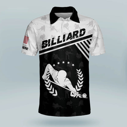 LASFOUR Custom Billiards Shirts Men's Polo BI0035