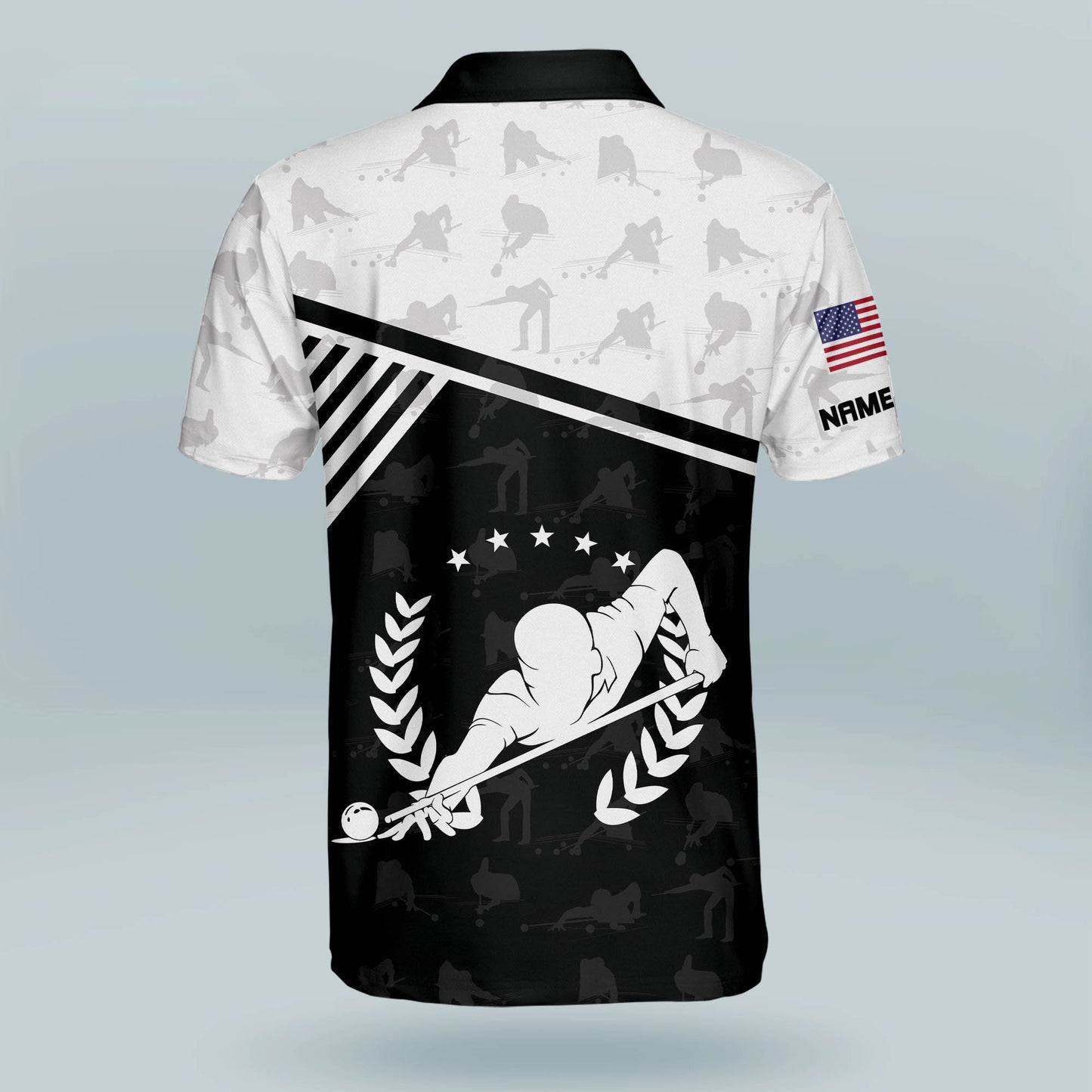 LASFOUR Custom Billiards Shirts Men's Polo BI0035