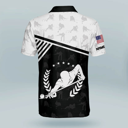 LASFOUR Custom Billiards Shirts Men's Polo BI0035