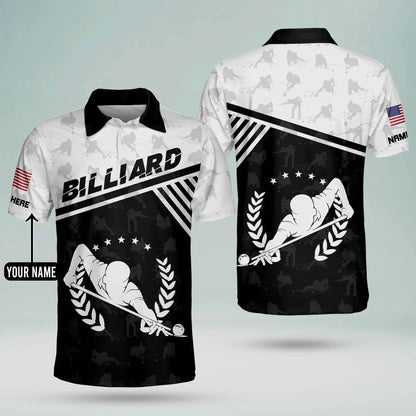 LASFOUR Custom Billiards Shirts Men's Polo BI0035
