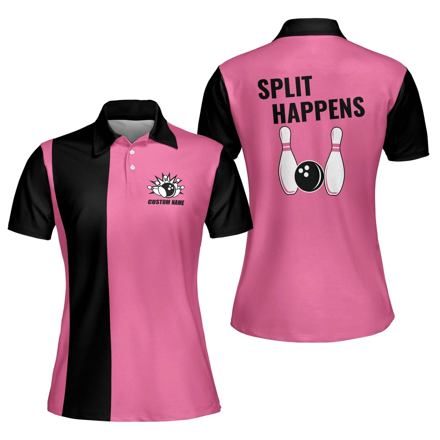 Split Happens Bowling Shirts Ladies BW0054