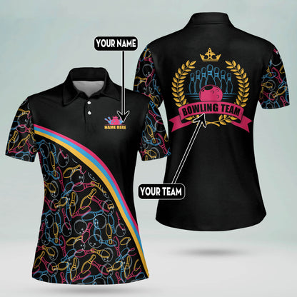 Custom Womens Bowling Shirts For Team BW0031