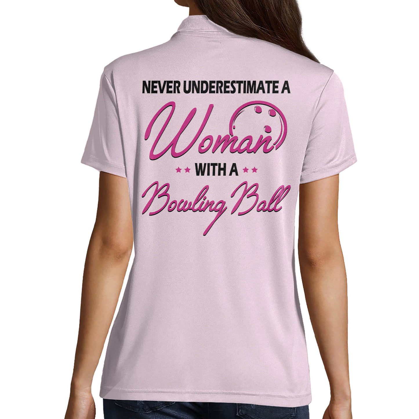 Never Underestimate A Woman Bowl Shirt BW0045