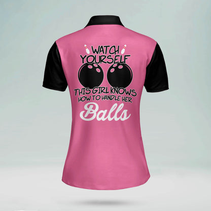 How To Handle Her Balls Bowling Shirts BW0063