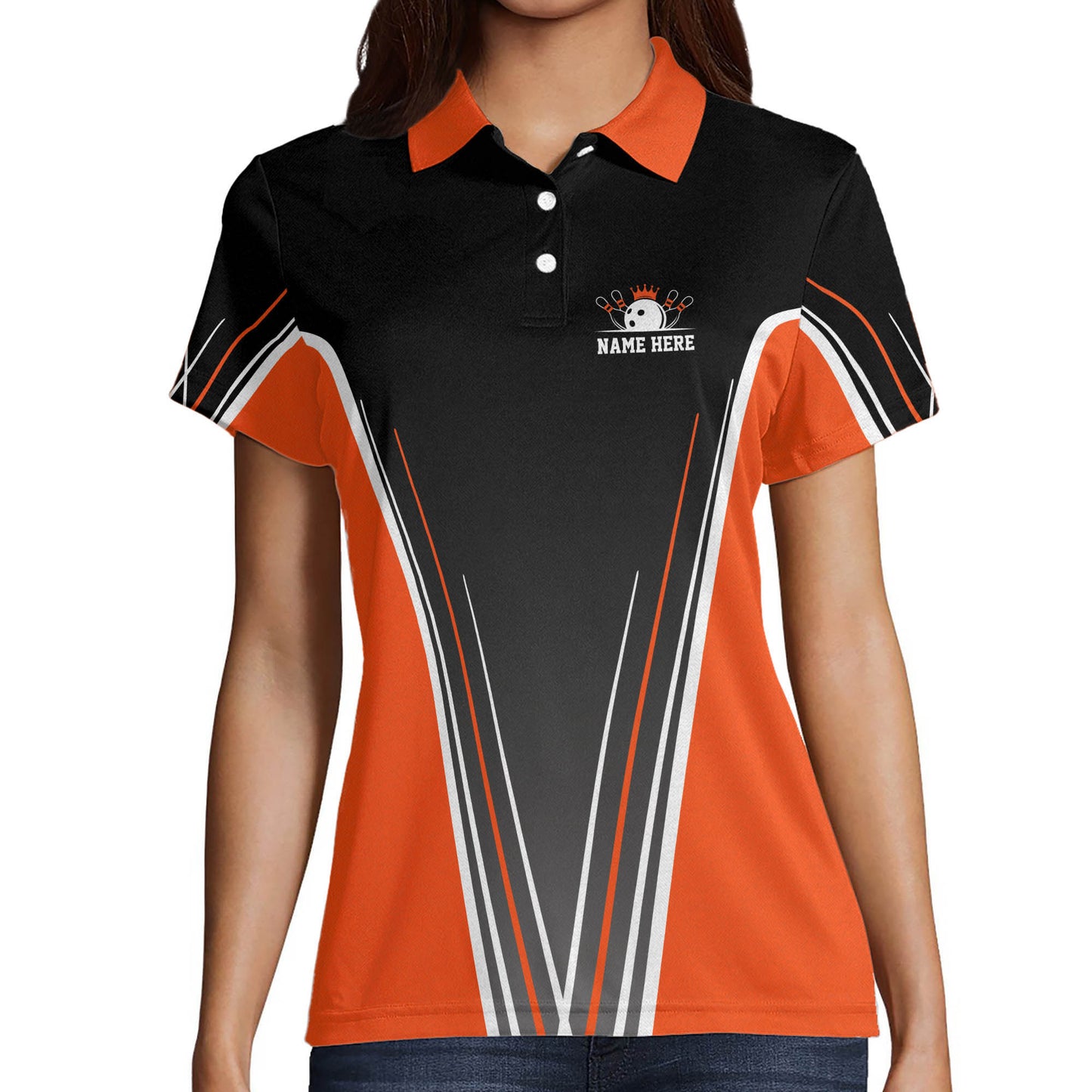 Queen of The Lanes Bowling Shirts BW0034