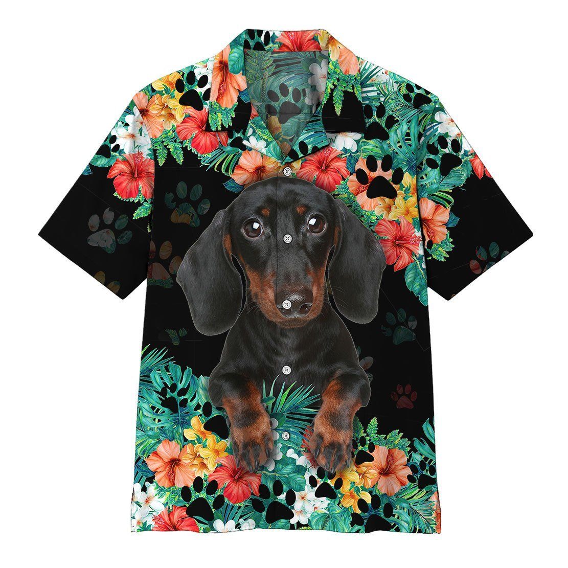 Dachshund Aloha Hawaiian Shirts, Dog Hawaiian shirt For Men, Women HO1467