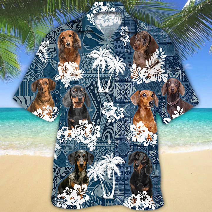 Dachshund Hawaiian Shirt HO1537