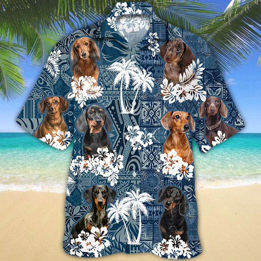 Dachshund Hawaiian Shirt HO1537