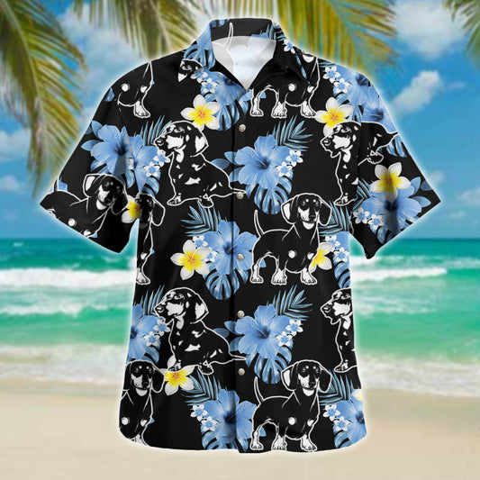 Dachshund dog Hawaiian shirt, Gift for Dog lovers HO2460