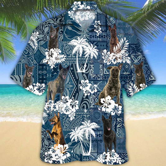 Dutch Shepherd Hawaiian Shirt, Dog Summer Aloha Hawaiian Shirt for Men, Women HO2429