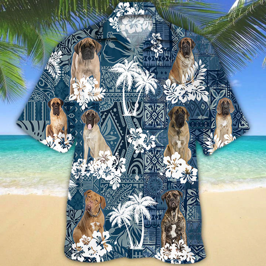 English Mastiff Hawaiian Shirt HO1547