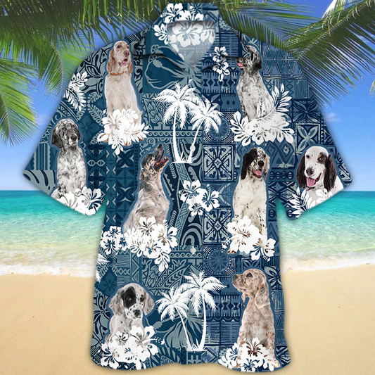 English Setter Hawaiian Shirt new HO1546