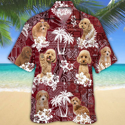 Maltipoo Hawaiian Shirt, Dog Hawaiian Shirt, Gift For Dog Lovers HO5224