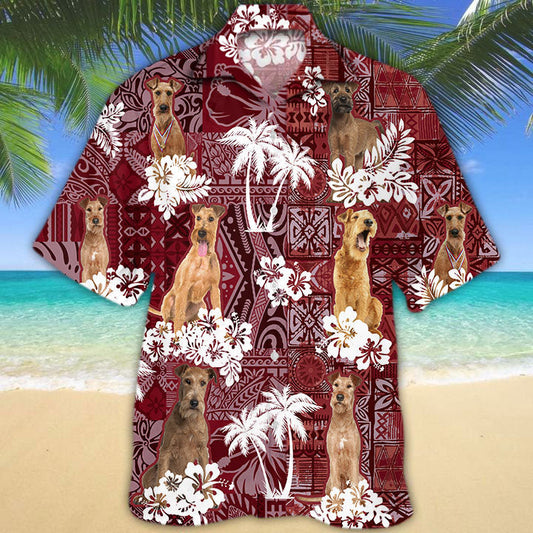 Irish Terrier Hawaiian Shirt, Hawaiian Shirt For Adults HO5211