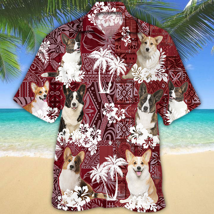 Cardigan Welsh Corgi Hawaiian Shirt, Pet Hawaiian Shirt Summer HO5172
