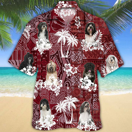 Tibetan Terrier Hawaiian Shirt HO5262