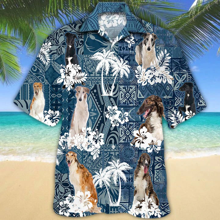 3D All Over Printed Hawaiian Shirts For Dog Lovers, Dog In Hawaiian Shirts, Aloha Summer Beach Shirt For Pet Lovers HO4882