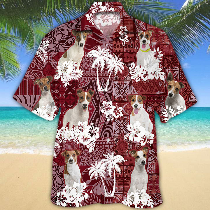 Jack Russell Terrier Hawaiian Shirt, Summer Gift Dog Lovers HO5213