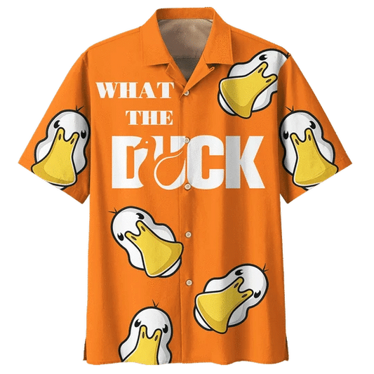 Face Duck Background Hawaiian Shirt, Summer hawaii shirt for Men women HO1737