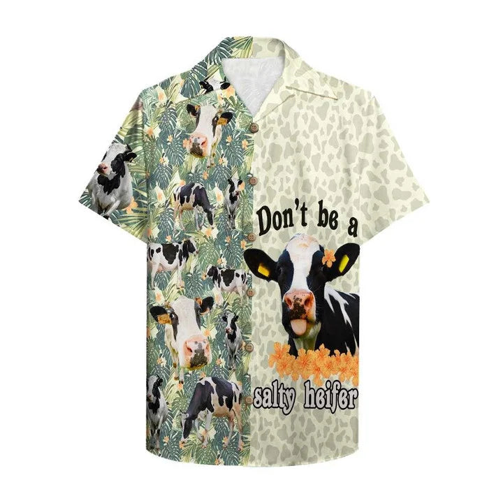 Farmer Don't Be A Salty Heifer Hawaiian Shirt HO0747
