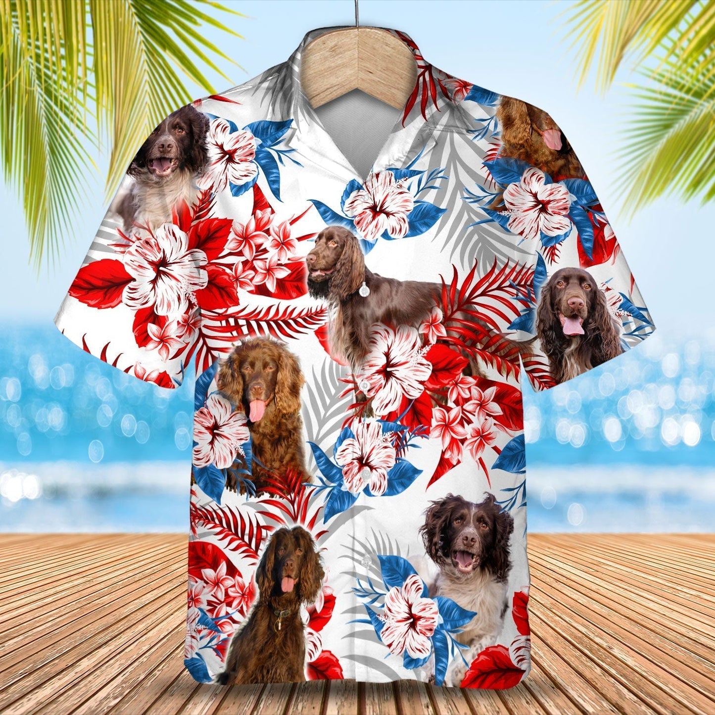 Field Spaniel Hawaiian Shirt - Gift for Summer, Summer aloha shirt, Hawaiian shirt for Men and women HO0647