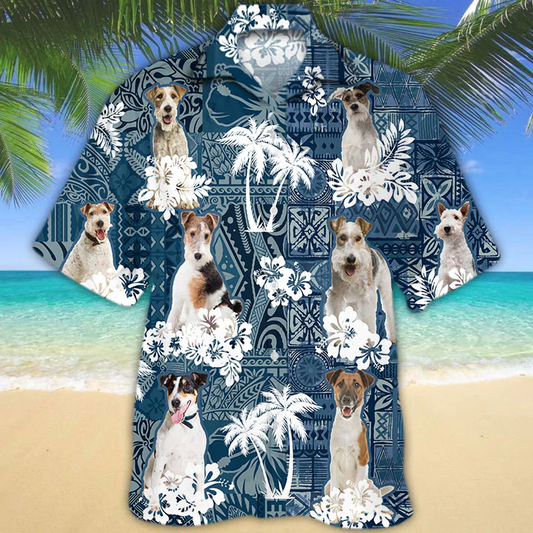 Fox Terrier Hawaiian Shirt HO1543