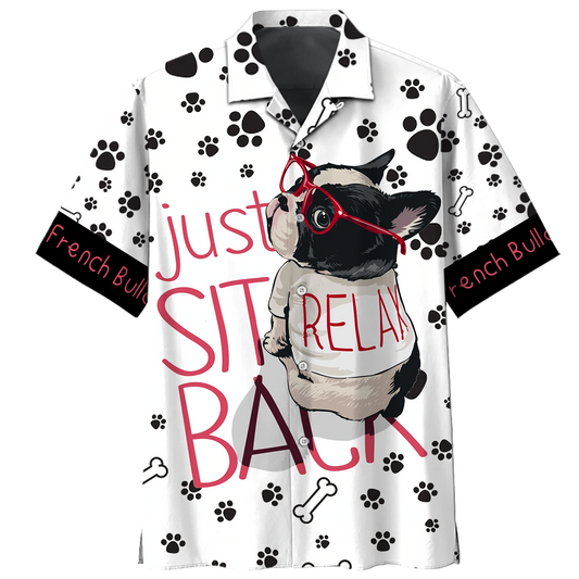 French Bulldog Hawaiian Shirt For Men, Women, Summer Gift for Dog lovers HO1387