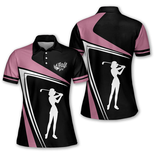 Woman Golf Short Sleeve Women Polo Shirt, Golf Shirt For Ladies GW0002