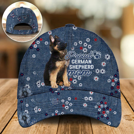 Custom With Your Pet Photo Baseball Classic Cap Hat For Men And Women, German Shepherd Cap Hat CO0603