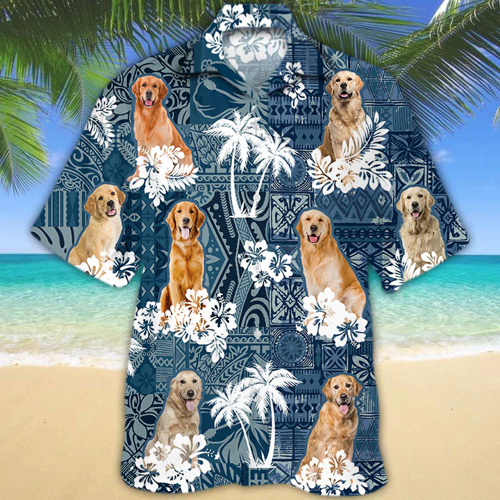 Golden Retriever Hawaiian Shirt HO1556