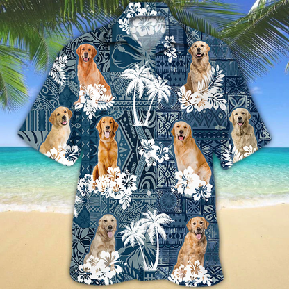 Golden Retriever Hawaiian Shirt HO1556