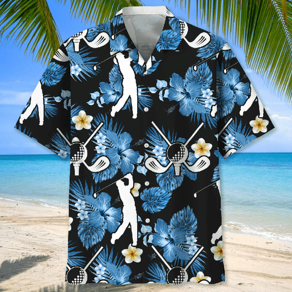 GolfNatureHawaiianShirtForMen_