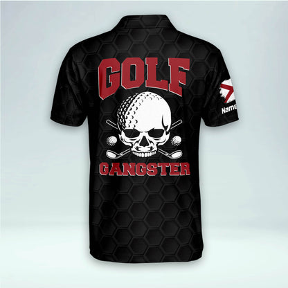 Alabama Golf Gangster Golf Polo Shirt GM0345