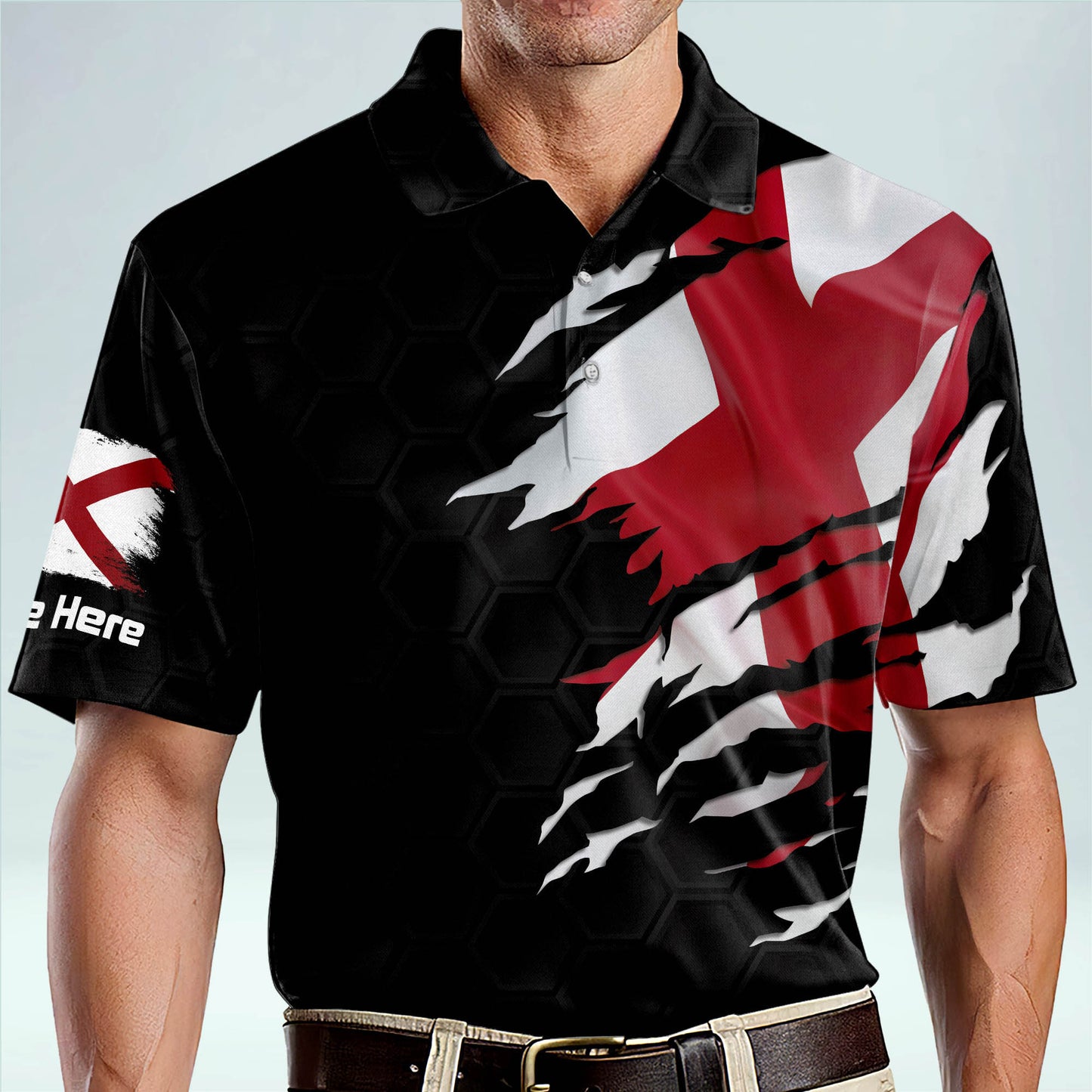Alabama Golf Gangster Golf Polo Shirt GM0345