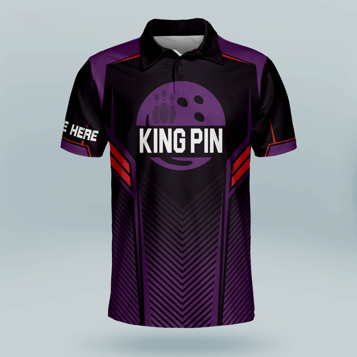Custom Kingpin Crazy Bowling Shirts BM0080