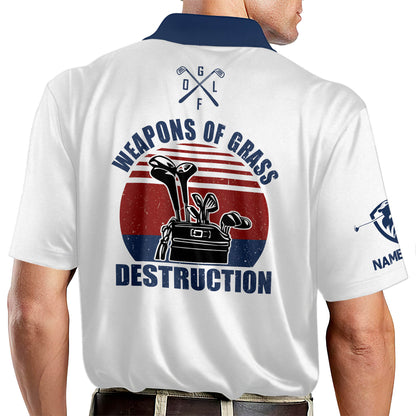Weapon Of Grass Destruction Golf Polo Shirt GM0101