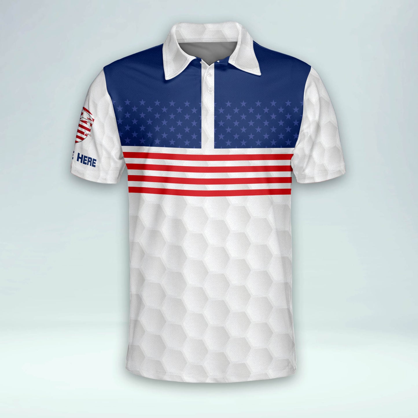 I Hate Golf Nice Short I Love Golf Polo Shirt GM0359