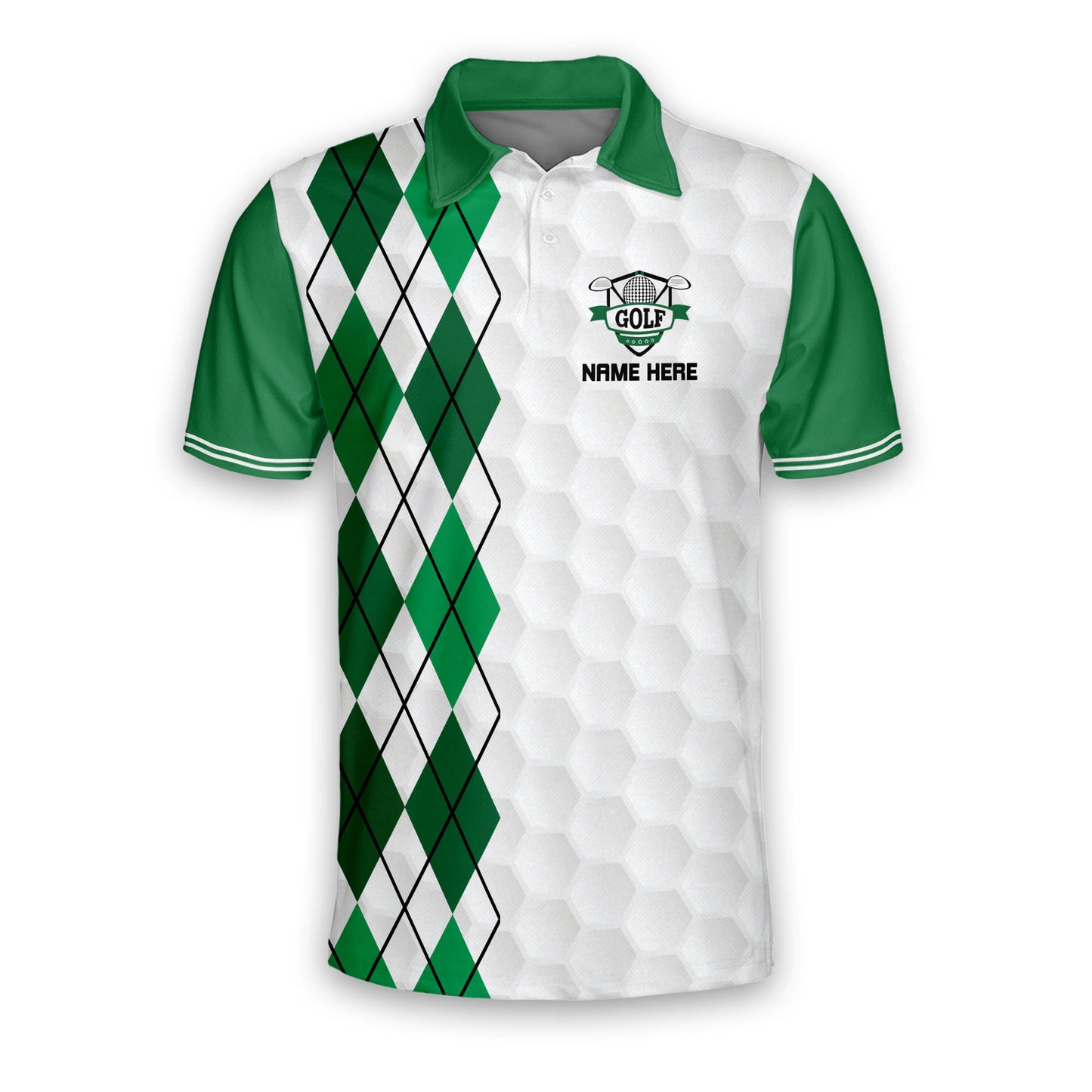 Just Tap It In Crazy Golf Polo Shirt GM0166