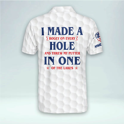 I Made A Hold in One Golf Polo Shirt GM0357