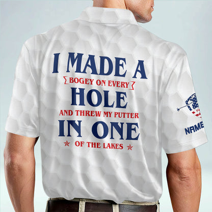 I Made A Hold in One Golf Polo Shirt GM0357