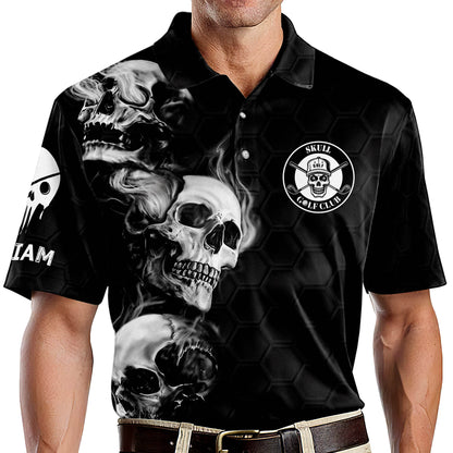 Skull Golf Gangster Golf Polo Shirt GM0169