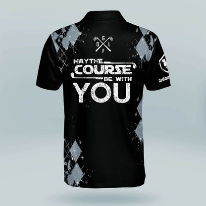 May The Course Be With You Golf Polo Shirt GM0343