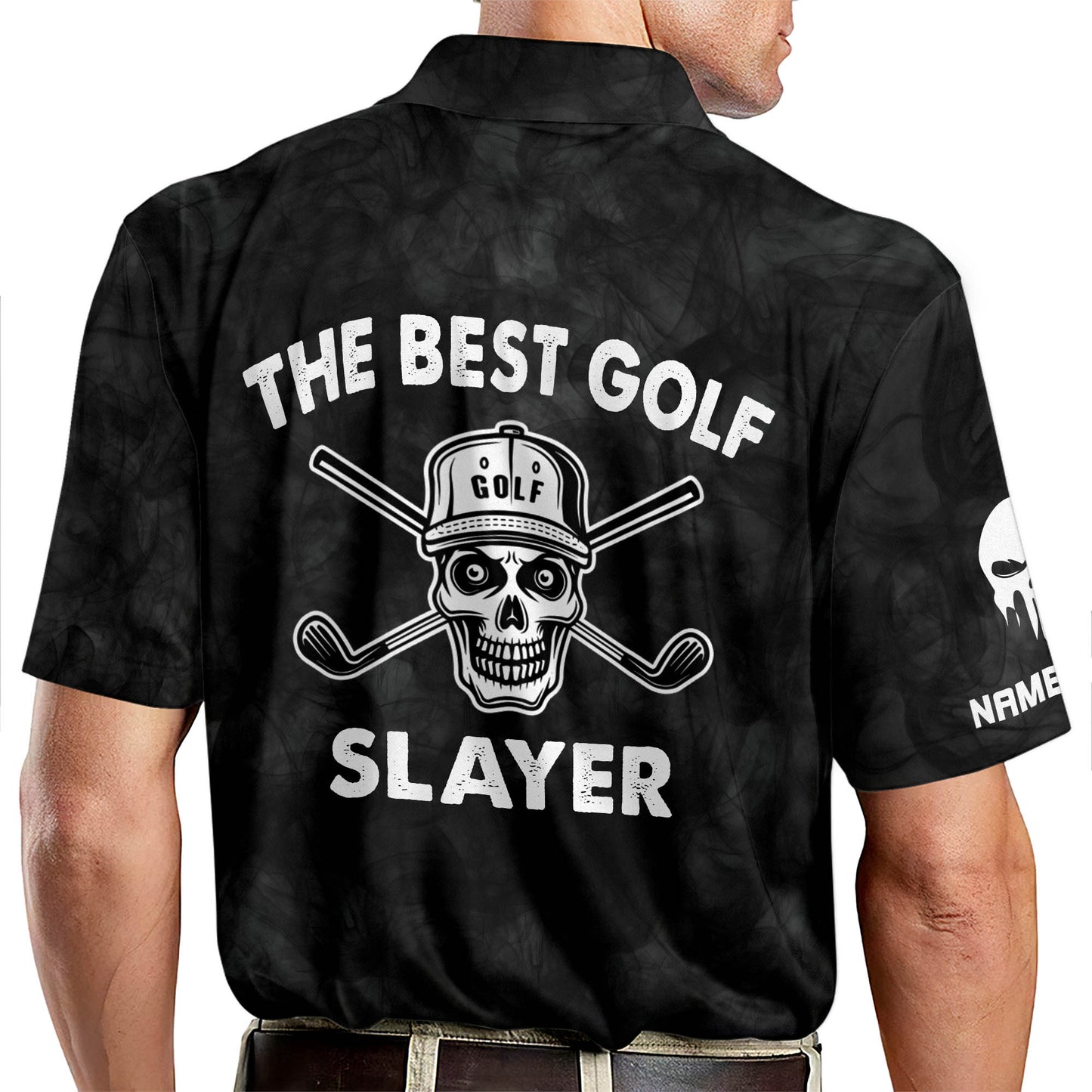 The Best Golf Slayer Golf Polo Shirt GM0168