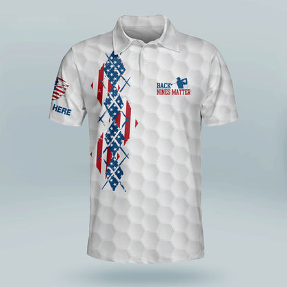 Back Nines Matter Golf Polo Shirt GM0218