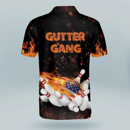 Custom Gutter Gang Bowling Shirts BM0002