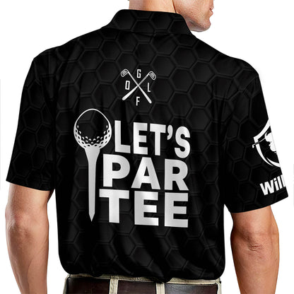 Let's Par-Tee Golf Polo Shirt GM0191