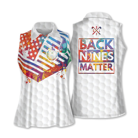 Back Nine Matters Golf Polo Shirt GW0050