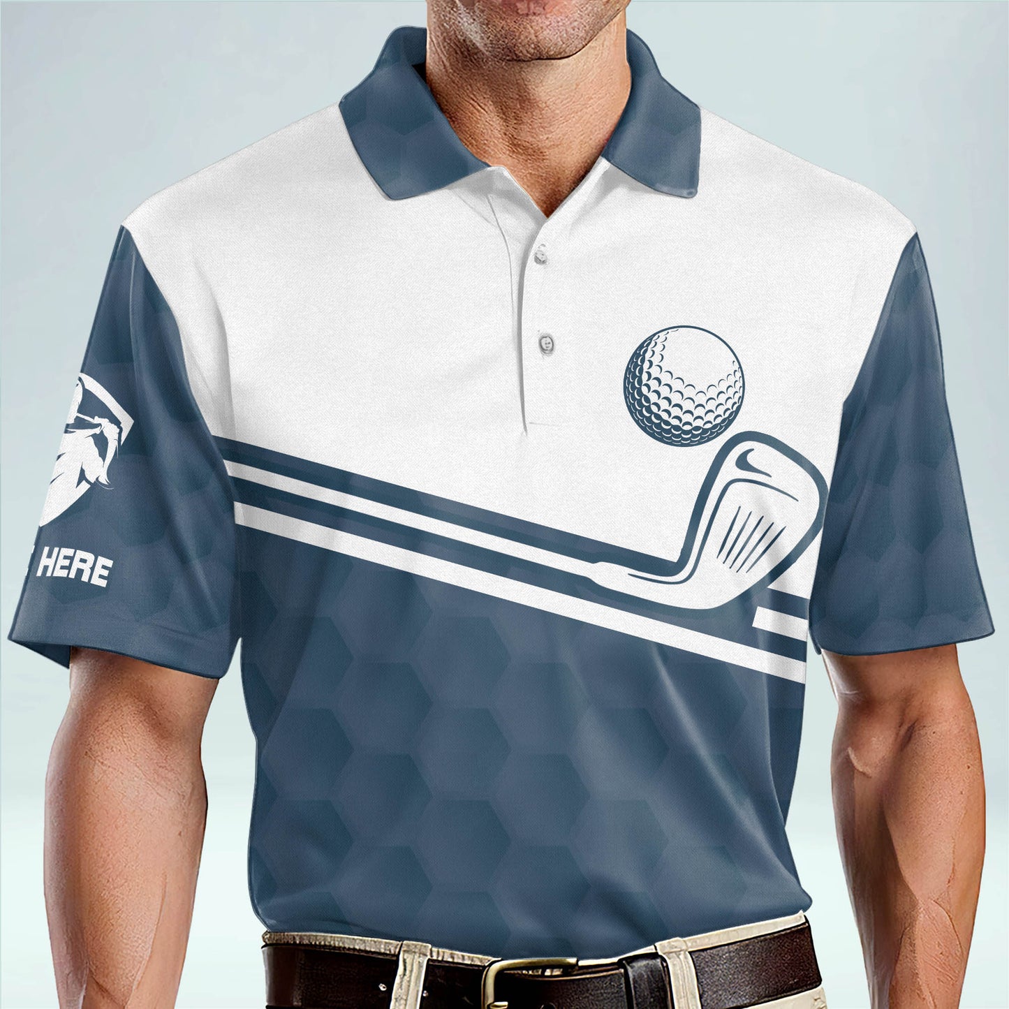 Just Tap It In Golf Polo Shirt GM0383