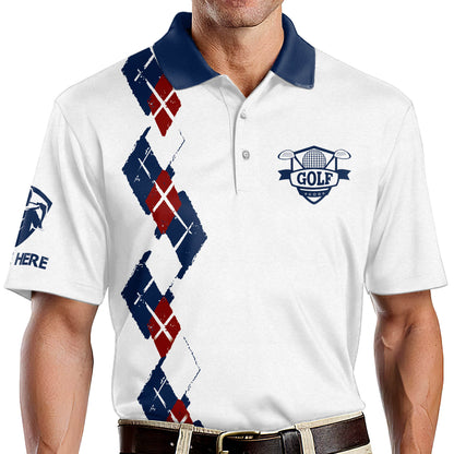 I'm A Simple Man I Like Boobs And Playing Golf Polo Shirt GM0140