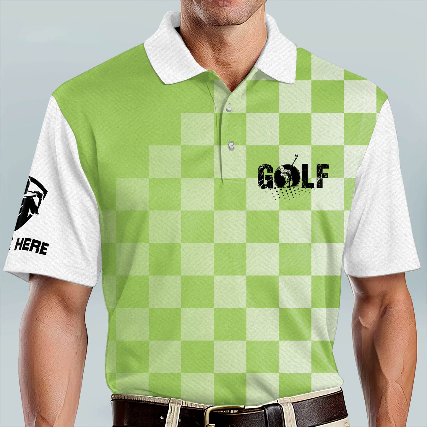 May The Course Be with You Golf Polo Shirt GM0313